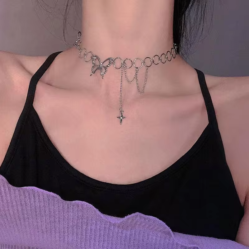 Clavicle Butterfly Hollow For Women