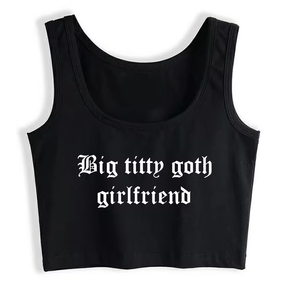 Big titty goth girlfriend tank